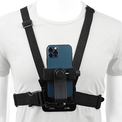 Adjustable Phone Mount Phone Chest Phone Holder Vlog Phone Holder