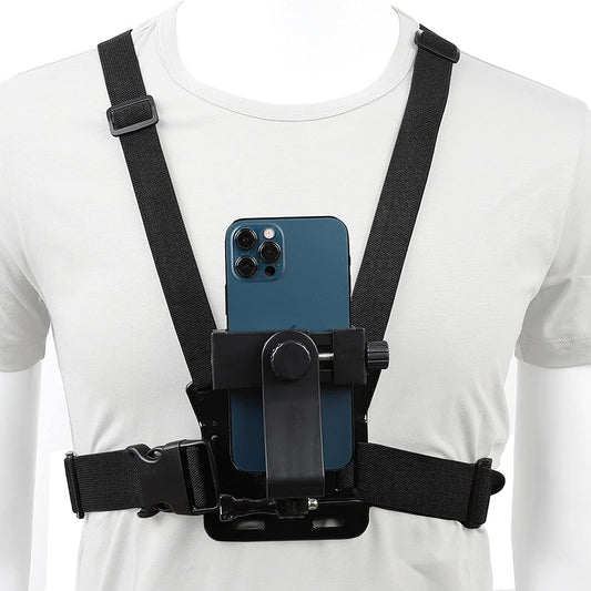Adjustable Phone Mount Phone Chest Phone Holder Vlog Phone Holder