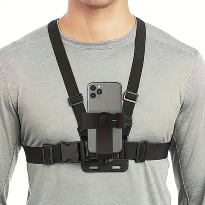 Adjustable Phone Mount Phone Chest Phone Holder Vlog Phone Holder