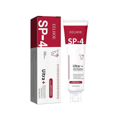 Eelhoe SP-4 Ultra + Probiotic Bright White Fresh Toothpaste - 120g
