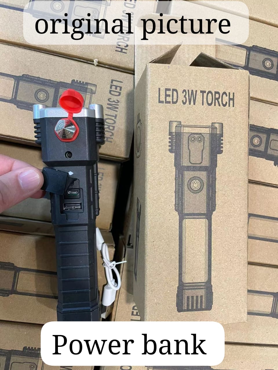 Car Emergency Tool with Window Breaker